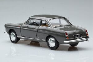 Peugeot 404 Coupe Graphite Сив Norev 1:18 184834 Метал — снимка 6 от 7