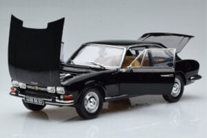Peugeot 504 Coupe Черен Norev 1:18 184816 Метал — снимка 2 от 7
