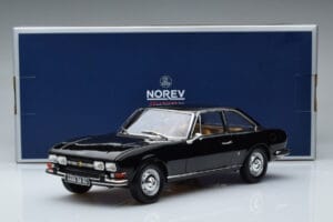 Peugeot 504 Coupe Черен Norev 1:18 184816 Метал — снимка 7 от 7