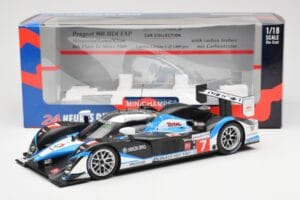 Peugeot 908 HDI FAP LMP1 #7 N. Minassian / P. Lamy / C. Klien 6th Place 24 Hours of Le Mans 2009 Minichamps 1:18 150091207 Ме — снимка 6 от 6