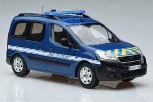 Peugeot Partner Gendarmerie Norev 1:18 184895 Метал — снимка 4 от 6