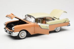 Pontiac Star Chief Hardtop Червен Бял Sun Star 1:18 5043 Метал — снимка 2 от 8