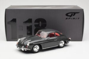 Porsche 356B 2000 GS Carrera 2 Сив GT Spirit 1:18 GT793 Смола — снимка 6 от 6