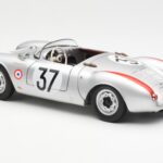 Porsche 550 RS Spyder #37 H. Polensky / R. von Frankenberg 24 Hours of Le Mans 1955 Schuco 1:18 - image 7 of 8