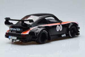 Porsche 911 930 RWB Yaju Черен GT Spirit 1:18 GT413 Смола — снимка 2 от 6