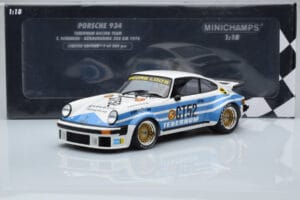 Porsche 911 934 Tebernum Racing Team #52 T. Schenken Nurburgring 300km 1976 Minichamps 1:18 155766452 Метал — снимка 6 от 6
