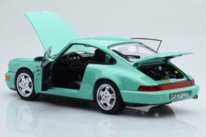 Porsche 911 964 Carrera 2 Mint Зелен Norev 1:18 187327 Метал — снимка 3 от 8