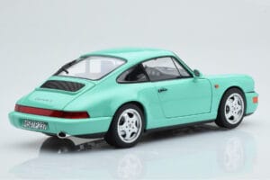 Porsche 911 964 Carrera 2 Mint Зелен Norev 1:18 187327 Метал — снимка 4 от 8