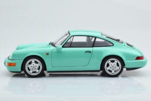 Porsche 911 964 Carrera 2 Mint Зелен Norev 1:18 187327 Метал — снимка 5 от 8