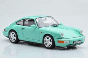 Porsche 911 964 Carrera 2 Mint Зелен Norev 1:18 187327 Метал — снимка 6 от 8