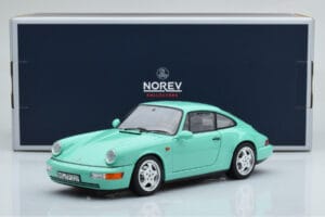 Porsche 911 964 Carrera 2 Mint Зелен Norev 1:18 187327 Метал — снимка 8 от 8