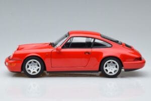 Porsche 911 964 Carrera 2 Червен Norev 1:18 187320 Метал — снимка 4 от 7