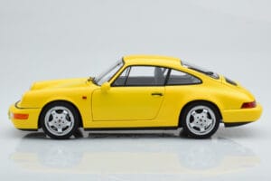 Porsche 911 964 Carrera 2 Жълт Norev 1:18 187328 Метал — снимка 5 от 8