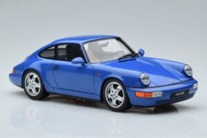 Porsche 911 964 Carrera RS 3.6 Син GT Spirit 1:18 GT887 Смола — снимка 4 от 6