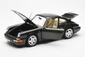 Porsche 911 964 Carrera 4 Зелен Металик Asia Exclusive Norev 1:18 187326 Метал — снимка 2 от 8