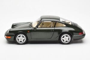 Porsche 911 964 Carrera 4 Зелен Металик Asia Exclusive Norev 1:18 187326 Метал — снимка 4 от 8