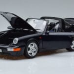 Porsche 911 964 Carrera 4 Targa Синьо Norev 1:18 187340 Метал - image 2 of 8