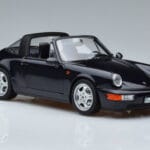 Porsche 911 964 Carrera 4 Targa Синьо Norev 1:18 187340 Метал - image 6 of 8