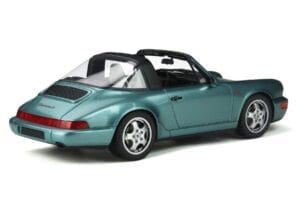 Porsche 911 964 Carrera 4 Targa Зелен GT Spirit 1:18 GT805 Смола — снимка 2 от 8