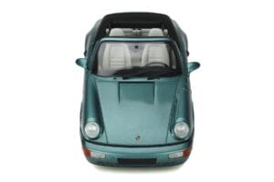 Porsche 911 964 Carrera 4 Targa Зелен GT Spirit 1:18 GT805 Смола — снимка 3 от 8