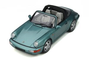 Porsche 911 964 Carrera 4 Targa Зелен GT Spirit 1:18 GT805 Смола — снимка 5 от 8