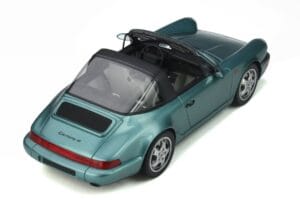 Porsche 911 964 Carrera 4 Targa Зелен GT Spirit 1:18 GT805 Смола — снимка 6 от 8