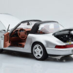 Porsche 911 964 Carrera 4 Targa Polar Сребърен Norev 1:18 - image 3 of 9