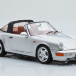 Porsche 911 964 Carrera 4 Targa Polar Сребърен Norev 1:18 - image 7 of 9