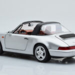 Porsche 911 964 Carrera 4 Targa Polar Сребърен Norev 1:18 - image 8 of 9