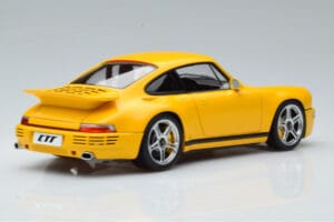 Porsche 911 964 RUF CTR Anniversary Blossom Жълт Almost Real 1:18 880301 Метал — снимка 3 от 8