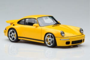 Porsche 911 964 RUF CTR Anniversary Blossom Жълт Almost Real 1:18 880301 Метал — снимка 6 от 8