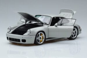 Porsche 911 964 RUF SCR Chalk Сиво Almost Real 1:18 880204 Метал — снимка 2 от 7