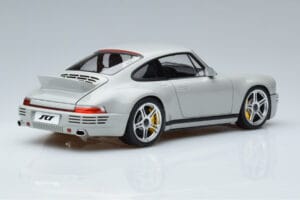 Porsche 911 964 RUF SCR Chalk Сиво Almost Real 1:18 880204 Метал — снимка 3 от 7