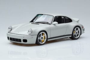 Porsche 911 964 RUF SCR Chalk Сиво Almost Real 1:18 880204 Метал