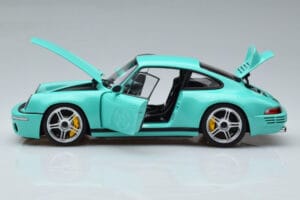 Porsche 911 964 RUF SCR Pearl Mint Зелен Almost Real 1:18 880206 Метал — снимка 4 от 10