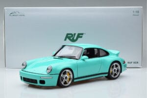 Porsche 911 964 RUF SCR Pearl Mint Зелен Almost Real 1:18 880206 Метал — снимка 10 от 10