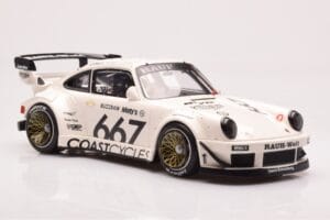 Porsche 911 964 RWB Coast Cycle GT Spirit 1:18 GT410 Смола — снимка 4 от 6