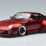 Porsche 911 964 RWB Duck Tail Candy Apple GT Spirit 1:18 GT759 Смола