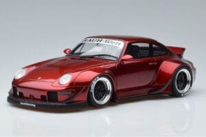 Porsche 911 964 RWB Duck Tail Candy Apple GT Spirit 1:18 GT759 Смола