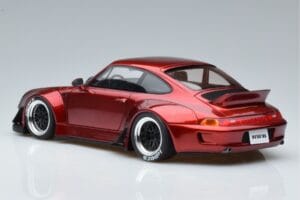 Porsche 911 964 RWB Duck Tail Candy Apple GT Spirit 1:18 GT759 Смола — снимка 5 от 6