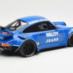 Porsche 911 964 RWB Osho Arrow Син GT Spirit 1:18 - image 2 of 6