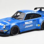Porsche 911 964 RWB Osho Arrow Син GT Spirit 1:18