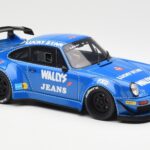 Porsche 911 964 RWB Osho Arrow Син GT Spirit 1:18 - image 4 of 6