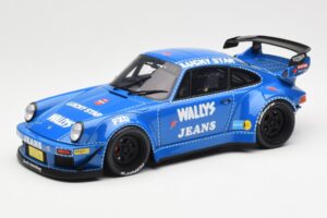 Porsche 911 964 RWB Osho Arrow Син GT Spirit 1:18