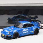 Porsche 911 964 RWB Osho Arrow Син GT Spirit 1:18 - image 6 of 6