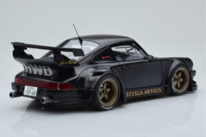 Porsche 911 964 RWB Stella Artois Черен GT Spirit 1:18 GT421 Смола — снимка 2 от 6