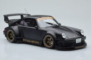 Porsche 911 964 RWB Stella Artois Черен GT Spirit 1:18 GT421 Смола — снимка 4 от 6