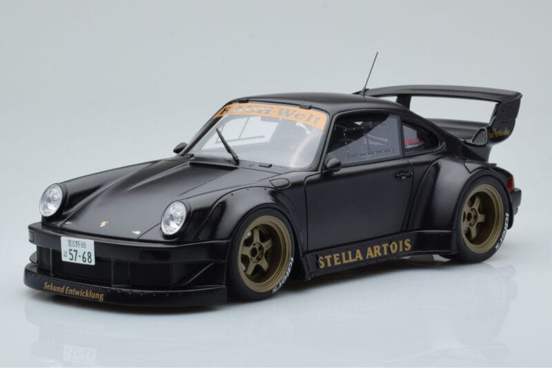 Porsche 911 964 RWB Stella Artois Черен GT Spirit 1:18