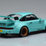 Porsche 911 964 RWB Tiffany Син GT Spirit 1:18 - image 2 of 6