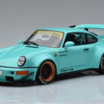 Porsche 911 964 RWB Tiffany Син GT Spirit 1:18